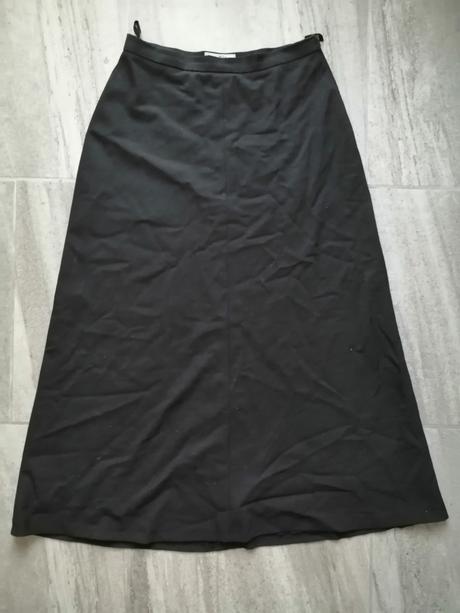 Jemnučká vlnená maxisukňa,v40,elast.,podšitá, 40