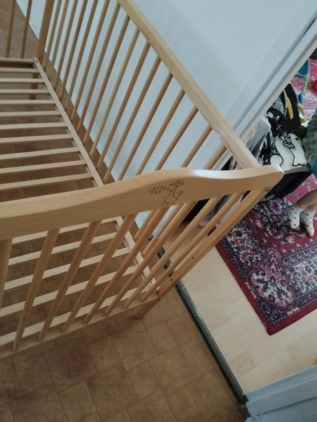 Predám decku postieľku aj madrac, šírka (cm): 60,dĺžka (cm): 120