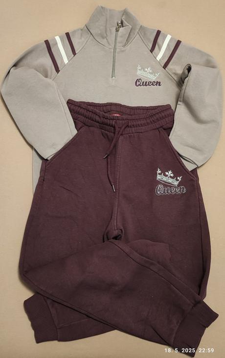 Teplaková súprava , tepláky, tepláková bunda, 134