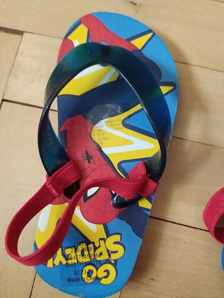 Žabky, šlapky spiderman, marvel,24