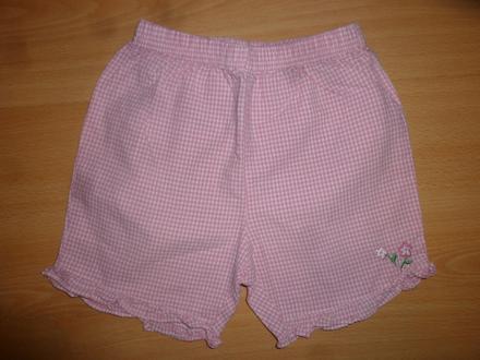 Karovane sortky s kvietkami zn. baby bruin, 86