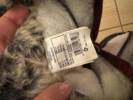 Cizmy v35 waterproof top stav, decathlon,35