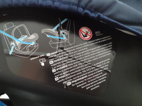Autosedačka - vajičko, avionaut