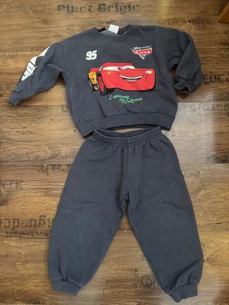 Tepláková súprava cars 2-3roky, zara,92