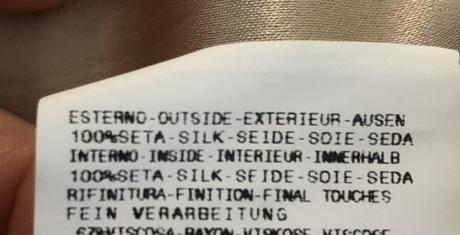 Galliano hodvabne saty, s