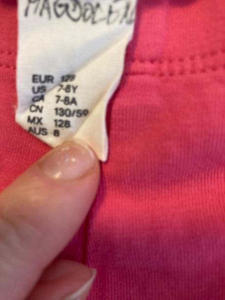 Trojstvrtove leginy hm, h&m,128