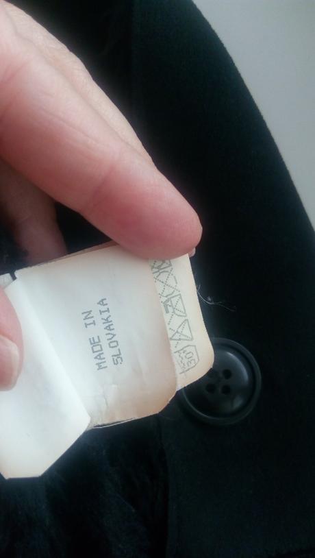 Kozuch z brúsenej kože fazonkovy strih, 40