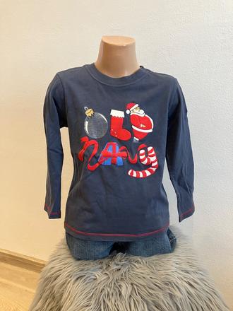 Chlapčenské vianočné tričko santa claus (5r.), old navy,110