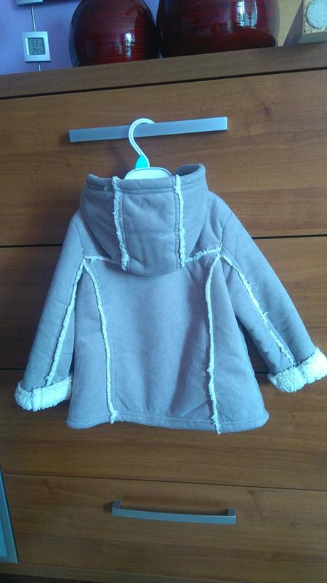 Dievčenský zimný kabátik + čiapka lupilu, kiki&koko,92