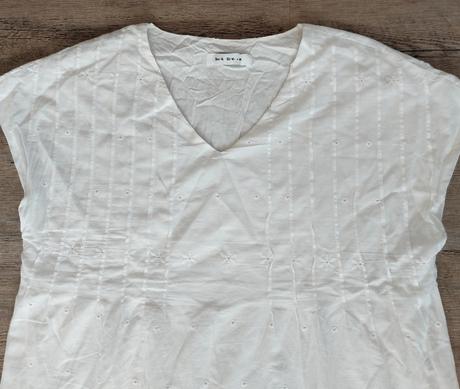 Biele šaty s výšivkou, xl