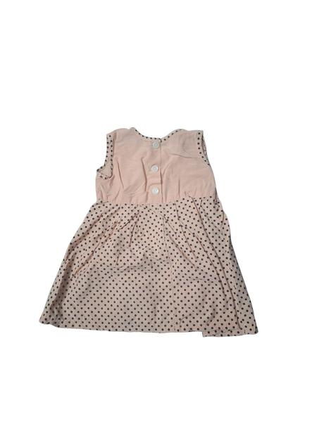 Dievčenské bavlnené šatičky so šnúrkou, 116