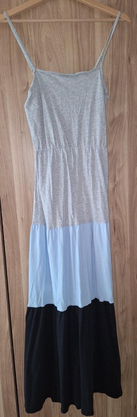 Maxi šaty ako nové, s