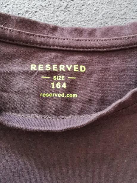 Tričko 164 reserved, reserved,164