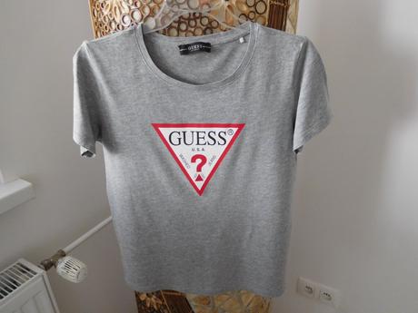 Guess tričko s, bavlnené dámske/dievčenské,, guess,s