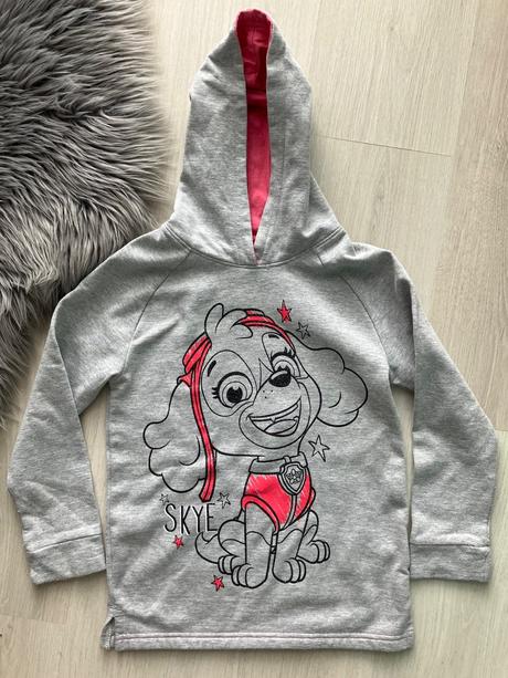 Dievčenská mikina s potlačou (122), nickelodeon,122