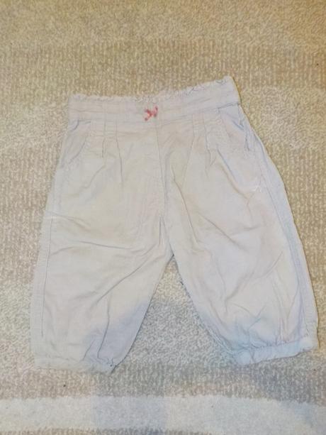 Menčestrové nohavice, f&f,68