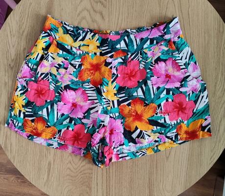 Kvietkované šortky h&m, h&m,m