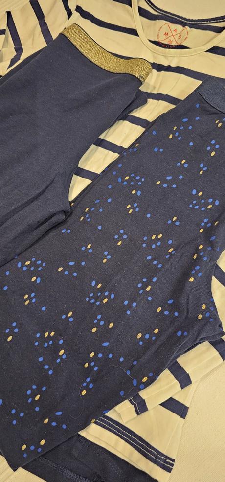 2x súprava dlhé tričko a legíny, tchibo,140