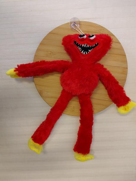 Nové plyšové červené strašidlo huggy wuggy, 41 cm,