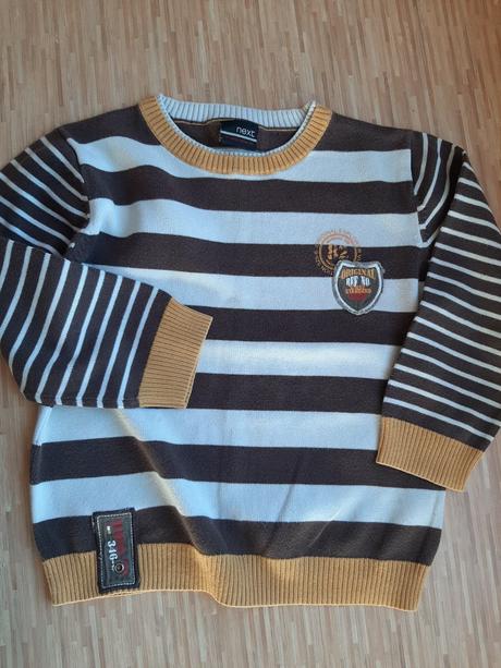 Pasikavy hnedo-horcicovy svetrik, next,104