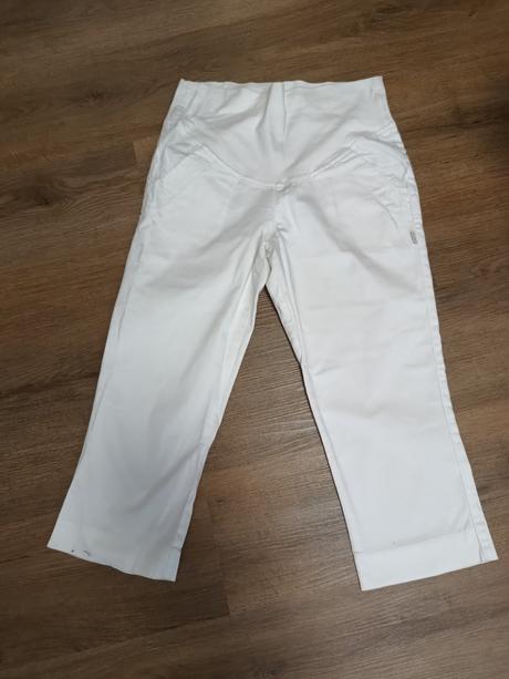 Tehotenské trojštvrťové nohavice, s