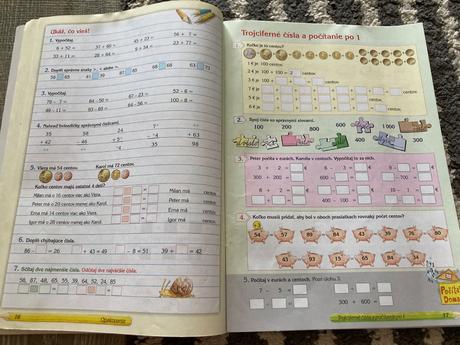 Matematika pre 3.ročník zš, 1. časť pracovný zošit, 