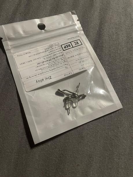 Nausnice kvapky strieborne, 