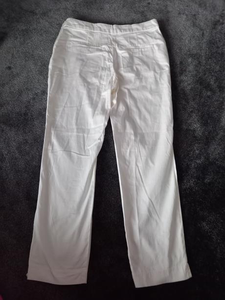 Biele bavlna orsay nohavice v.38, aj v.36, orsay,36