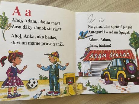 Krásna kniha riekanky z čítanky,