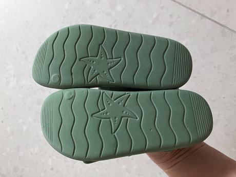 Zelené sandálky, zara,27