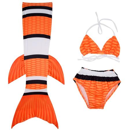 Detský kostým morská panna oranžová,
