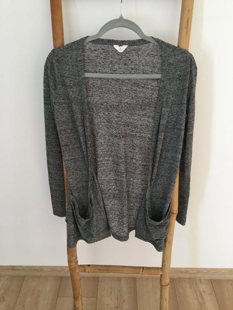 Dámsky tmavosivý kardigán, pepco,s