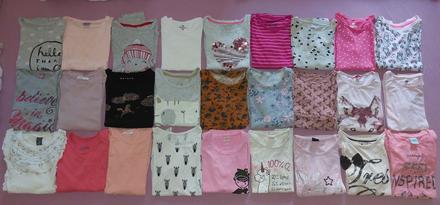 Tričká dlhý rukáv 122-128, 128