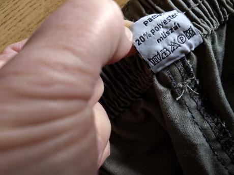 Pánske khaki nohavice (veľkosť m), m