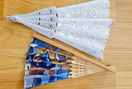 Vejáre do ruky, 2 kusy, 