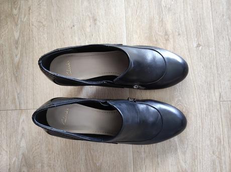 Kožené topánky clarks, clarks,42