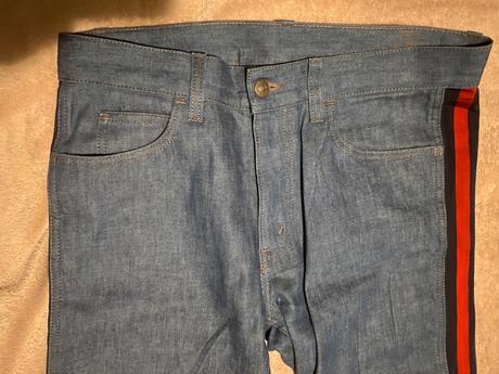 Original gucci džínsy, 32