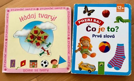 2x knižka pre deticky od 12 mesiacov, 