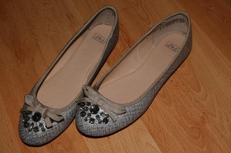 Štýlové balerínky s kamienkami, f&f,41