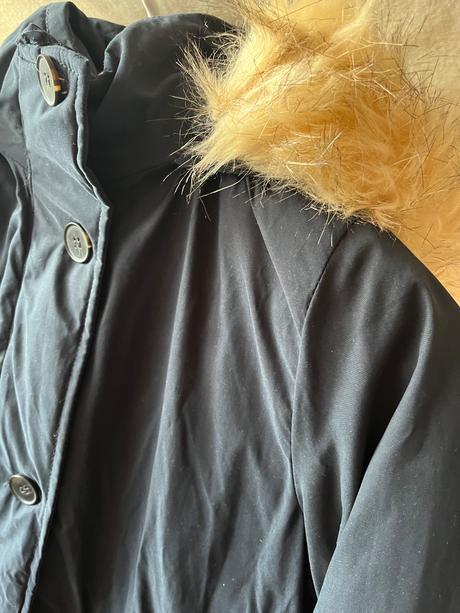 Tepla zimná bunda s kožušinkou, takko,38