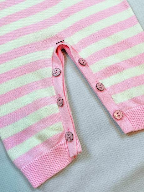 Hust claire - pletený overal, 68