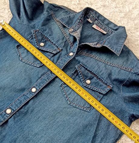 Dzinsova košeľa, bonprix,140