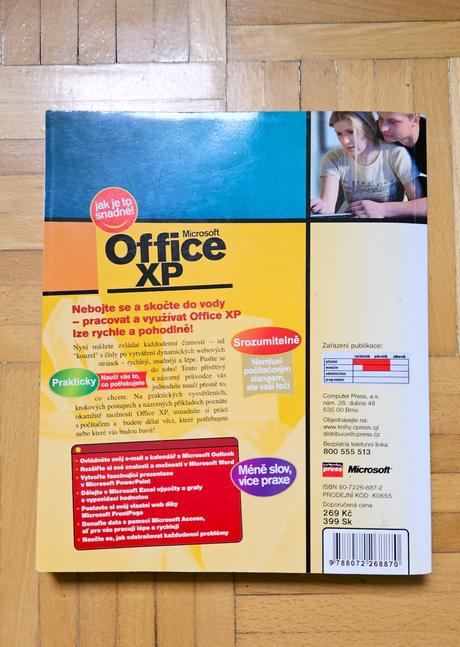 Kniha microsoft office xp, katherine murray'office, 