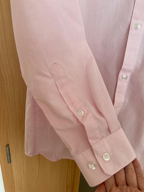 Pánska ružová košeľa, h&m,s