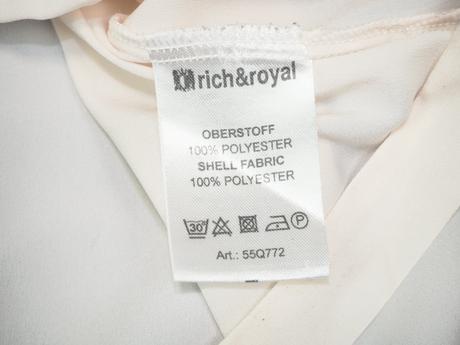 Luxusná béžová blúzka rich&royal, 34