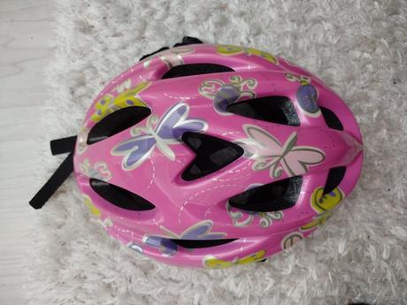Prilba s motýľmi 51 - 55 cm,