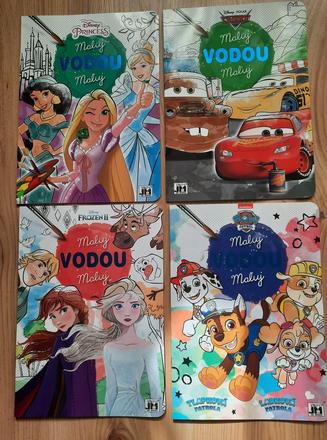 Vymaľovánky tlapková patrola, frozen, disney, 