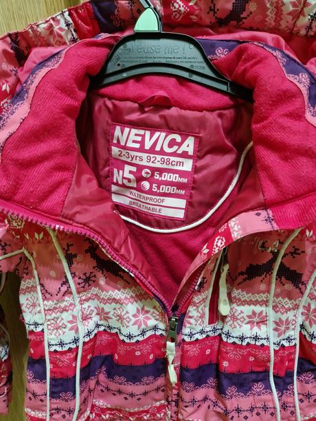 Zimná vetrovka nevica, 98