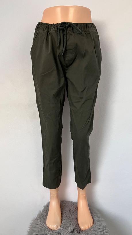 Dámske khaki nohavice asos (w34/l30), s