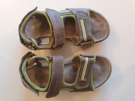 Krásne kožené sandálky, humanic,32